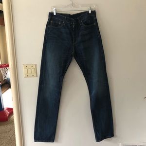 Levi 513 Dark Wash Jeans